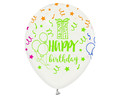 Balloons Happy Birthday 12" 5pcs