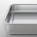 KONCIS Roasting tin, stainless steel, 34x24 cm