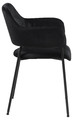 Chair with Armrests Lima, black