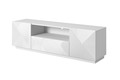 TV Cabinet Asha 167 cm, glossy white