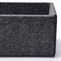 UPPDATERA Box, set of 3, grey