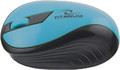 Esperanza Wireless Optical Mouse 1000DPI TM114T, rainbow blue-black