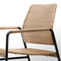 ULRIKSBERG Armchair, rattan, anthracite