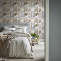 GoodHome Vinyl Wallpaper on Fleece Cloris, multicolour