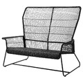 TALLSKÄR 2-seat sofa, outdoor, anthracite