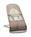 BABYBJORN Bouncer Balance Soft Light grey frame, Mesh, Grey beige/White