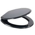 Cooke&Lewis Toilet Seat Palmi MDF, black