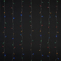 Christmas LED Lighting Curtain 240 LED, multicolour, outdoor