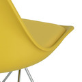 Dining Chair Norden DSR PP, yellow