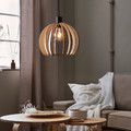 AKTERKANT Lamp shade, plywood, 32 cm