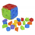Educational Cube Shape Sorter 24pcs 1+