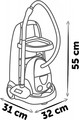 Smoby Cleaning Trolley & Vacuum Cleaner Playset 3+