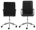 Swivel Office Chair with Wheels Winslow, black