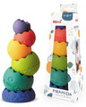 Hencz Toys Sensory Pyramid Stacking Tower Pastel 0+