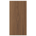 TISTORP Door, brown walnut effect, 30x60 cm