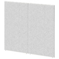 SIDORNA Room divider, grey, 80x150 cm, 2 pack