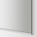 ENHET Mirror cabinet with 2 doors, grey, 60x15x75 cm