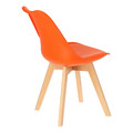 Dining Chair Norden Cross PP, orange