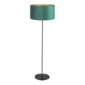 Floor lamp Goldie 1xE27, green