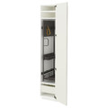 METOD / MAXIMERA High cabinet with cleaning interior, white/Veddinge white, 40x60x200 cm