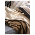 HUMLEMOTT Throw, yellow-beige, 130x170 cm