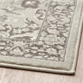 VEDBÄK Rug, low pile, light grey, 80x180 cm