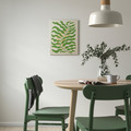 PJÄTTERYD Picture, green frond, 40x50 cm