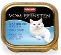 Animonda vom Feinsten Castrated Cats Neutered Cat Food Turkey & Trout 100g