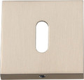 Gamet Door Escutcheon, brushed nickel