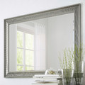 SONGE Mirror, silver-colour, 91x130 cm