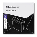 Qoltec Shredder Home&Office Strip Cut 7l