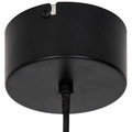 GoodHome Pendant Lamp Daluiz E27, black