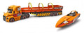 Dickie Sea Race Truck with Speedboat 3+
