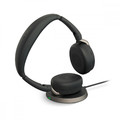 Jabra Headset Headphones Evolve2 65 Flex Link380a UC Stereo Wireless Charger