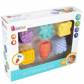 Bam Bam Set of Textured toys 6pcs 6m+