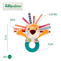 LILLIPUTIENS Lion Jack Teether Rattle 3m+