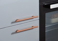 GoodHome T-bar Cabinet Handle Annatto 220 mm, copper, 2 pack