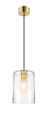 GoodHome Pendant Lamp Wutai E27, brass