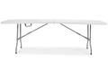 Folding Catering Table 240cm, white