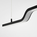 PILSKOTT LED pendant lamp, smart black