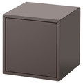 EKET Cabinet with door, dark grey, 35x35x35 cm