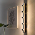 MUSIK Wall lamp, wired-in installation, chrome-plated