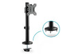 Digitus Single Monitor Pole Mount 15-32" max. 8kg DA-90397, black