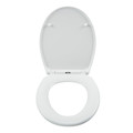 Cooke & Lewis Duroplast Soft-close Toilet Seat Diani, white