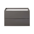 Wall-mounted Basin Cabinet GoodHome Imandra 100cm, grey