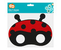 Felt Mask Ladybug