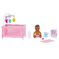 Barbie Doll And Accessories, Skipper Babysitter Crib Playset HJY34 3+