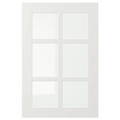 STENSUND Glass door, white, 40x60 cm