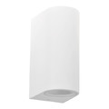 Outdoor Wall Lamp LED Goldlux Boston Oval 2 x GU10 IP44, white