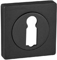 Door Escutcheon Quadro-QR, square, black